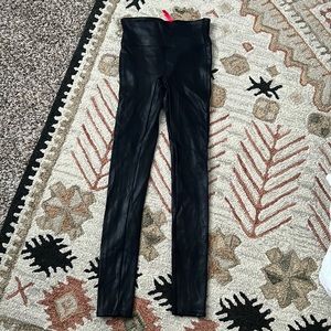 Faux Leather Spanx Leggings